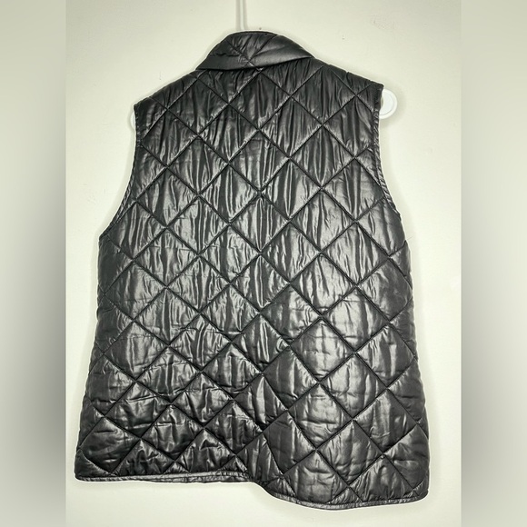 Kate Spade Black Puffer Quilted Vest - Picture 2 of 5